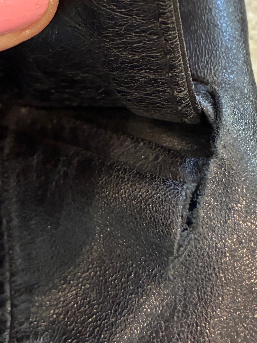 Express Vintage Black Leather Blazer Jacket - Picture 12 of 14
